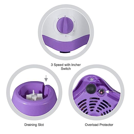 Baltra Durable 3 jar Mixer Grinder BMG-124 (500Watt) purple(ISI Certified, 2year warranty with Doorstep Service) Baltra Durable 3 jar Mixer Grinder BMG-124 (500Watt) purple(ISI Certified, 2year warranty with Doorstep Service)
